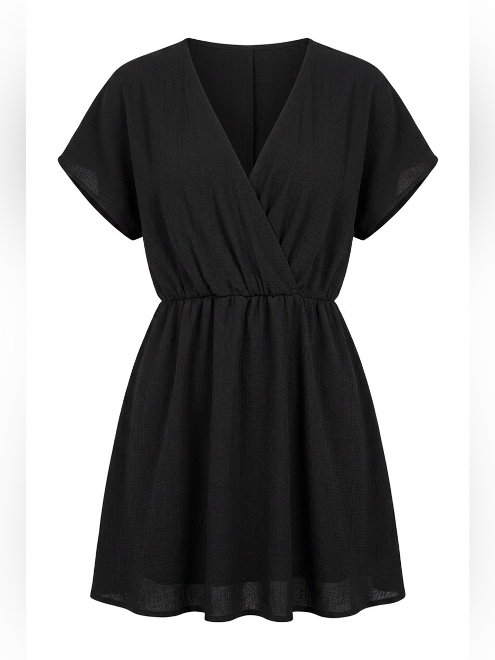 H&M V-Neck Short Sleeve Wrap Dress